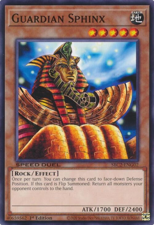 Image for Guardian Sphinx (SBC2-ENG02) (SBC2) - YuGiOh