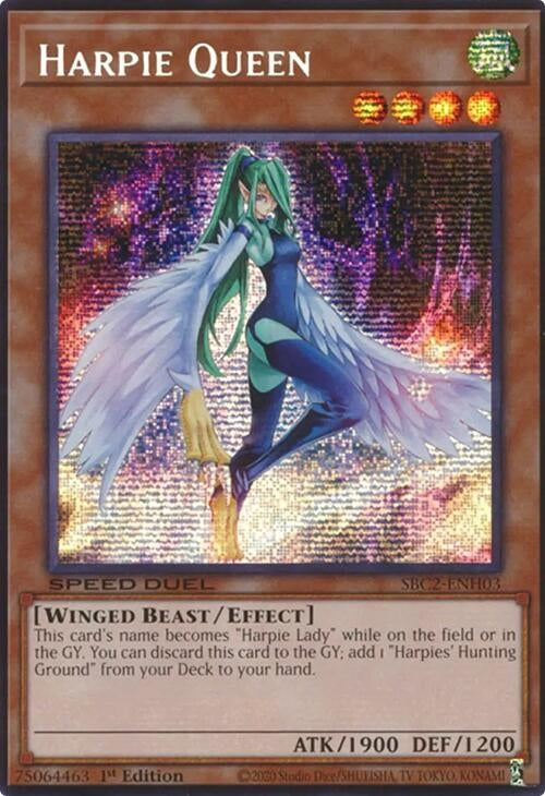 Harpie Queen (PSR) (SBC2-ENH03) (SBC2)
