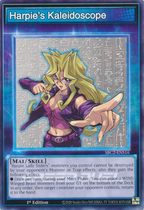 Image for Harpie's Kaleidoscope (SBC2-ENS16) (SBC2) - YuGiOh