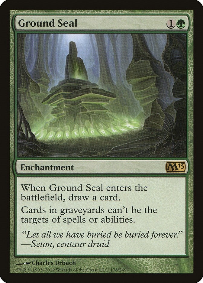 Image for Ground Seal (176) (Magic 2013 (M13)) - Magic: The Gathering