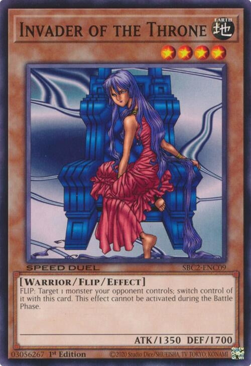Image for Invader of the Throne (SBC2-ENC09) (SBC2) - YuGiOh