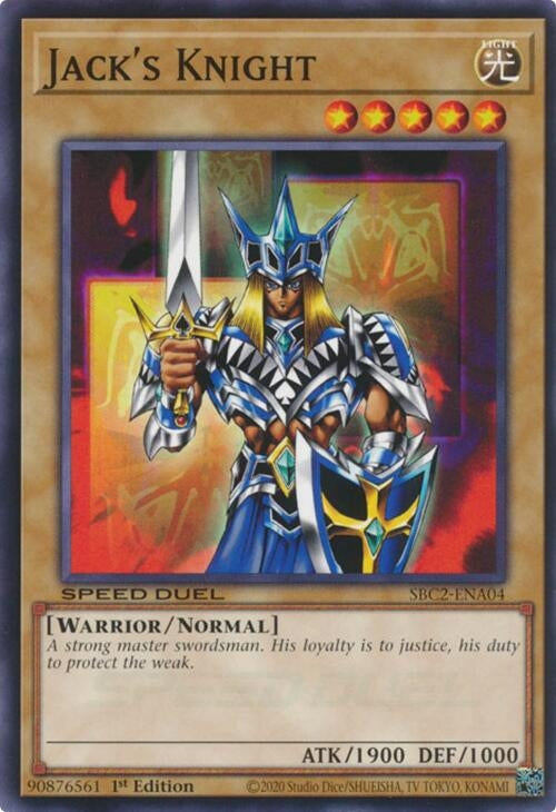 Image for Jack's Knight (SBC2-ENA04) (SBC2) - YuGiOh