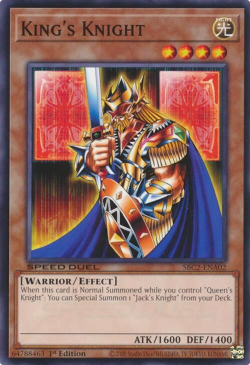 Image for King's Knight (SBC2-ENA02) (SBC2) - YuGiOh