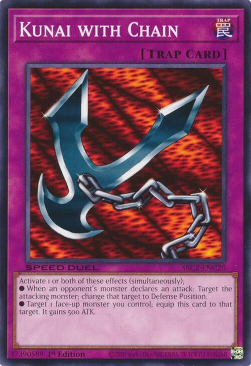 Image for Kunai with Chain (SBC2-ENC20) (SBC2) - YuGiOh