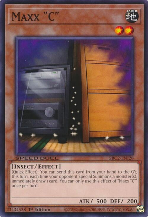 Image for Maxx "C" (SBC2-ENI28) (SBC2) - YuGiOh