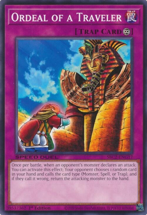 Image for Ordeal of a Traveler (SBC2-ENG17) (SBC2) - YuGiOh