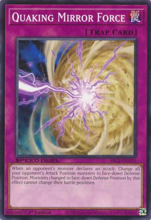 Image for Quaking Mirror Force (SBC2-ENA20) (SBC2) - YuGiOh