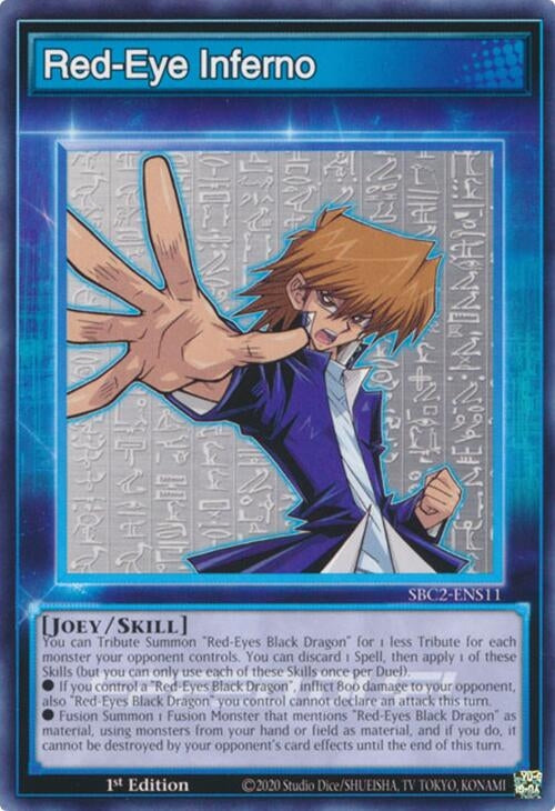 Image for Red-Eye Inferno (SBC2-ENS11) (SBC2) - YuGiOh