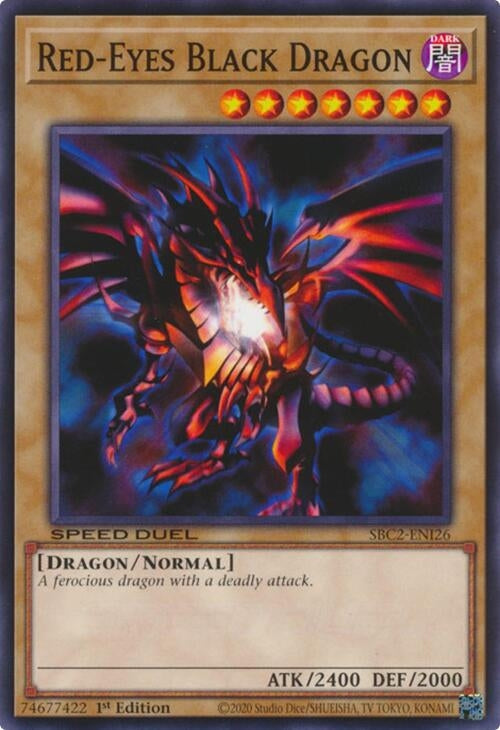 Image for Red-Eyes Black Dragon (SBC2-ENI26) (SBC2) - YuGiOh