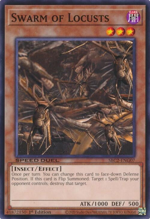 Image for Swarm of Locusts (SBC2-ENG07) (SBC2) - YuGiOh