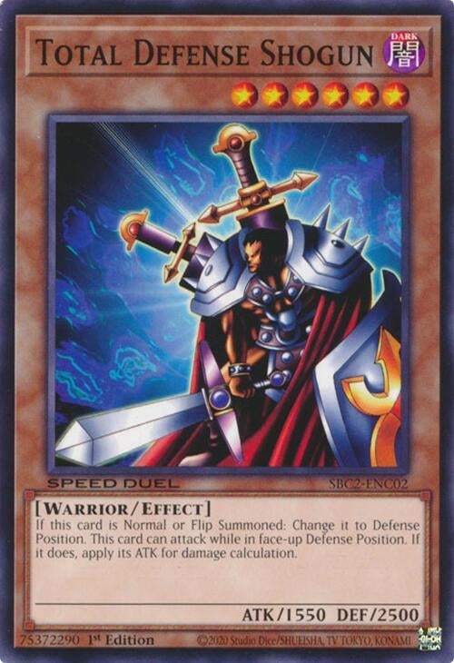 Image for Total Defense Shogun (SBC2-ENC02) (SBC2) - YuGiOh