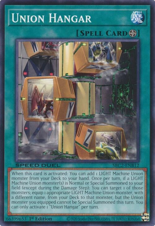 Image for Union Hangar (SBC2-ENB12) (SBC2) - YuGiOh