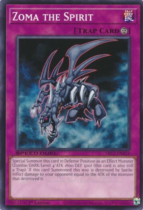 Image for Zoma the Spirit (SBC2-ENE24) (SBC2) - YuGiOh