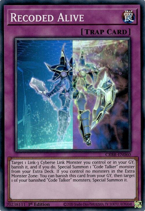 Image for Recoded Alive (SR) (CRBR-EN060) (CRBR) - YuGiOh