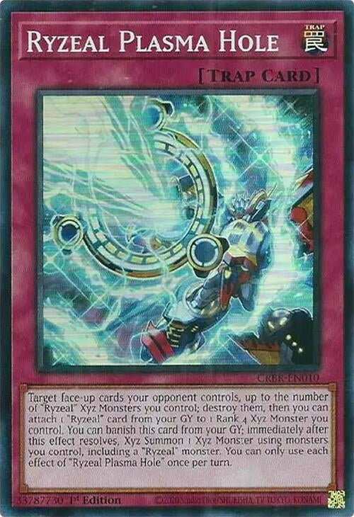 Image for Ryzeal Plasma Hole (SR) (CRBR-EN010) (CRBR) - YuGiOh