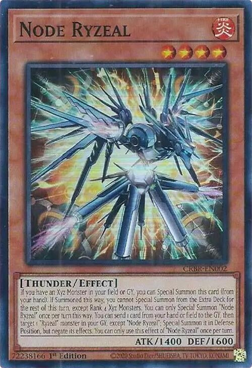 Image for Node Ryzeal (SR) (CRBR-EN002) (CRBR) - YuGiOh