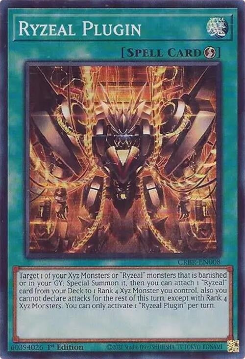 Image for Ryzeal Plugin (SR) (CRBR-EN008) (CRBR) - YuGiOh