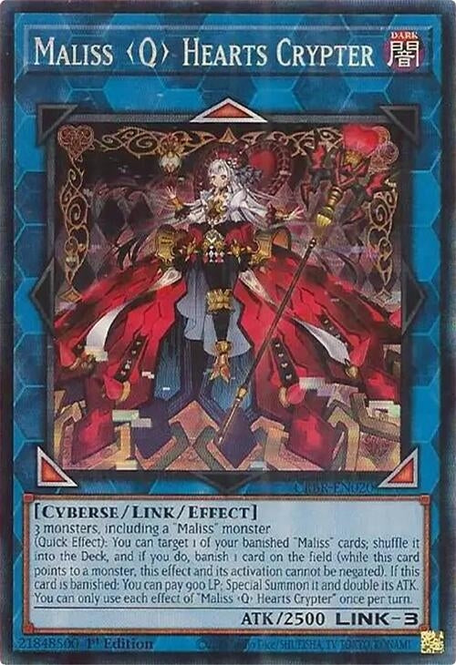 Maliss Q Hearts Crypter (CR) (CRBR-EN020) (CRBR)