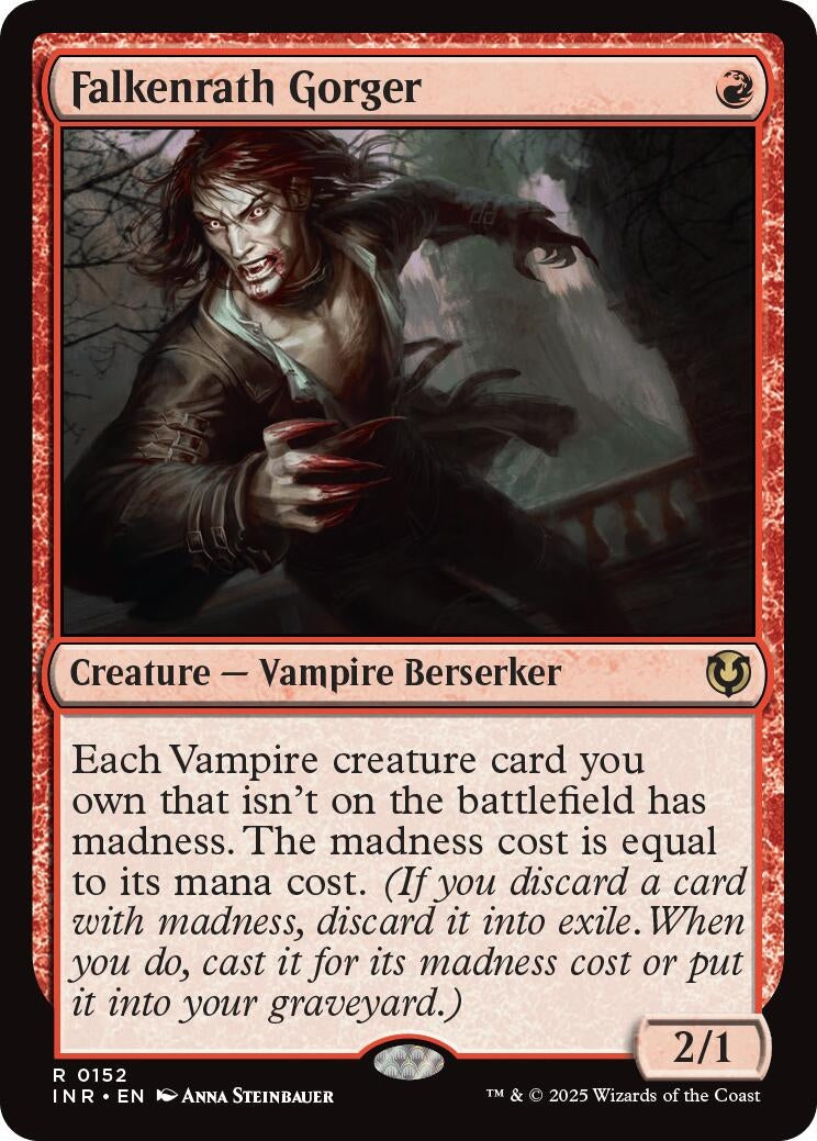 Image for Falkenrath Gorger (152) (Innistrad Remastered) - Magic: The Gathering