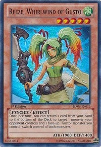 Image for Reeze, Whirlwind of Gusto (HA06-EN012) (HA06) - YuGiOh