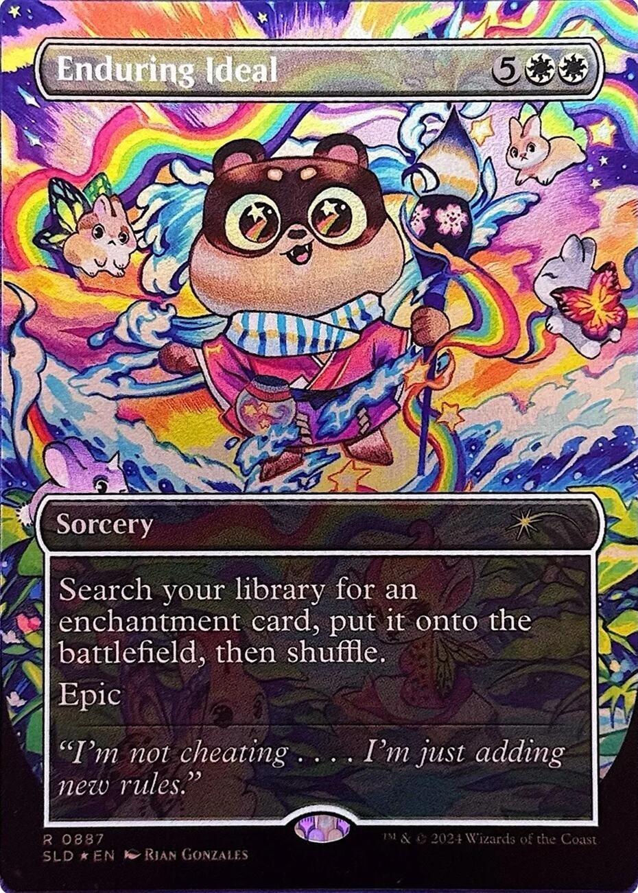 Image for Enduring Ideal (Rainbow Foil) (887) (Secret Lair Drop Series) - Magic: The Gathering