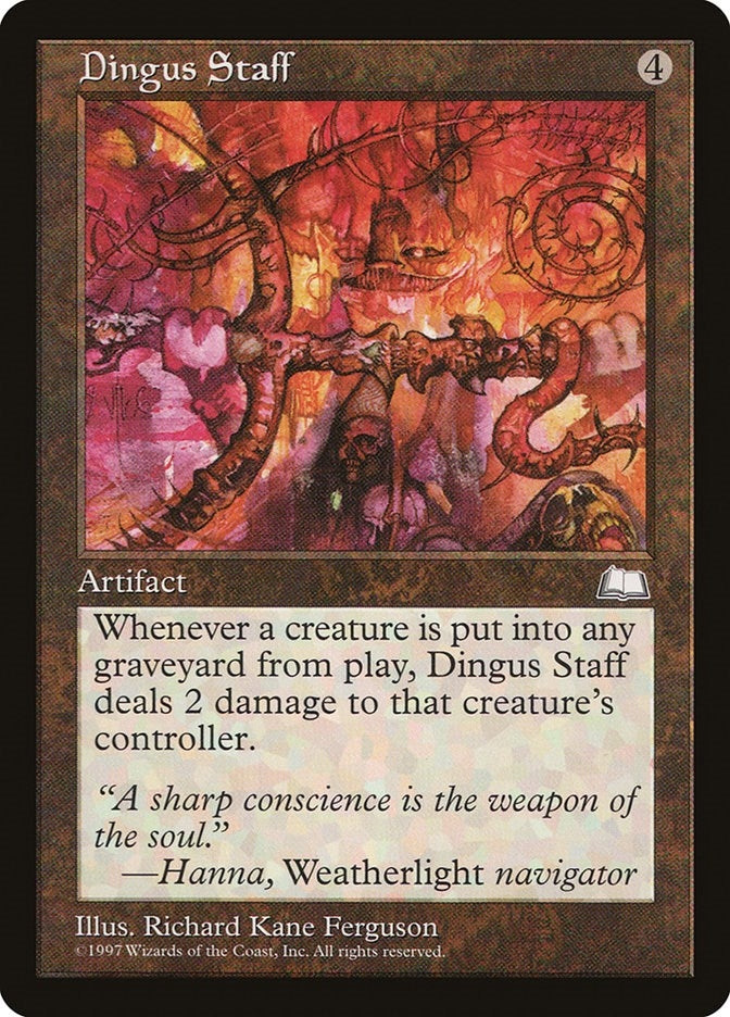 Image for Dingus Staff (Weatherlight) - Magic: The Gathering
