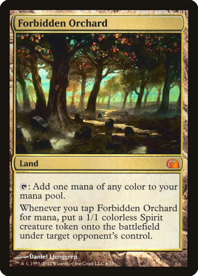 Image for Forbidden Orchard (6) (From the Vault: Realms) - Magic: The Gathering
