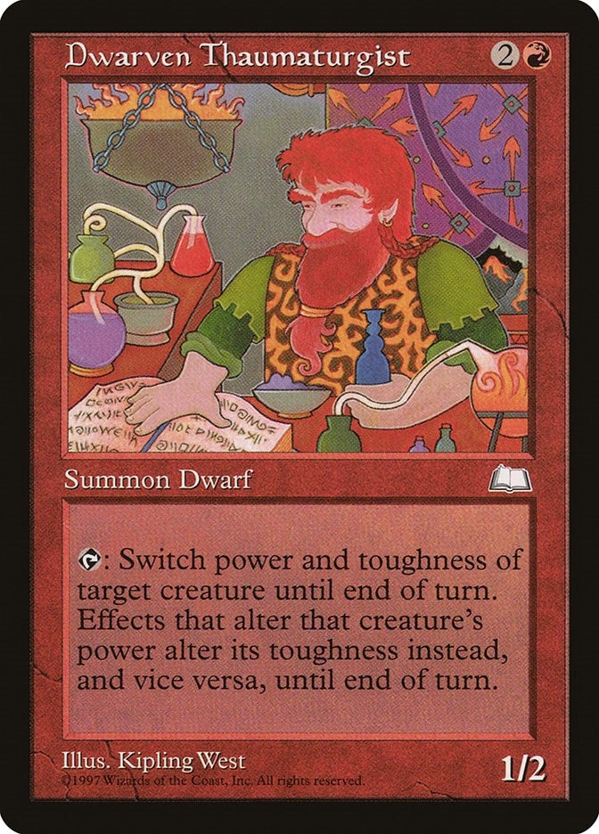 Image for Dwarven Thaumaturgist (Weatherlight) - Magic: The Gathering