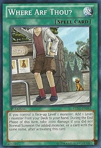 Image for Where Arf Thou? (REDU-EN062) (REDU) - YuGiOh