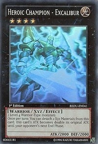 Heroic Champion - Excalibur (Ghost Rare) (REDU-EN041) (REDU)