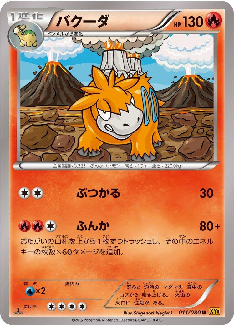 Camerupt (011/080) (XY9: Rage of the Broken Heavens)