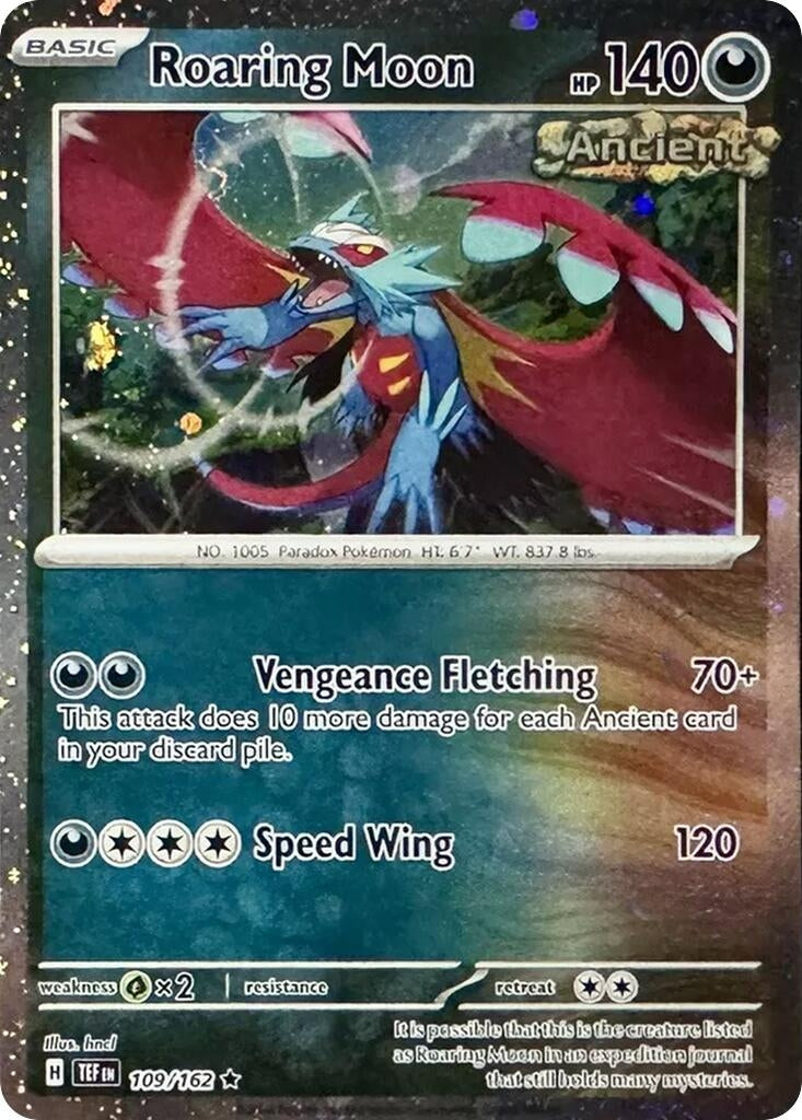 Image for Roaring Moon - 109/162 (Cosmos Holo) (109/162) (MCAP) - Pokemon