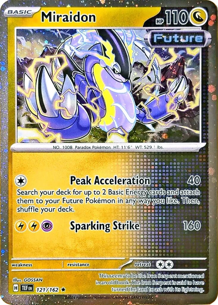 Image for Miraidon - 121/162 (Cosmos Holo) (121/162) (MCAP) - Pokemon