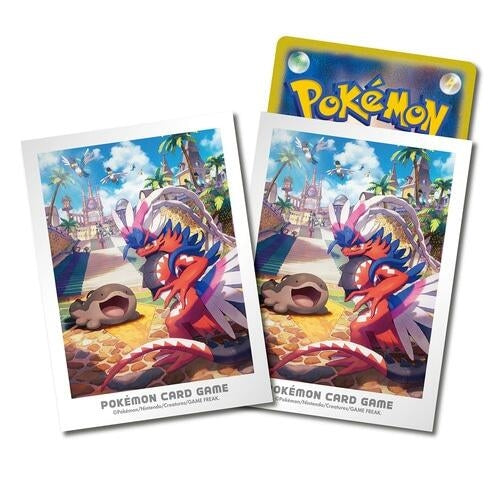 Image for Pokemon TCG: Pokemon Center Japan Exclusive Card Sleeves - Paldea Adventure (64-Pack) - Card Sleeves