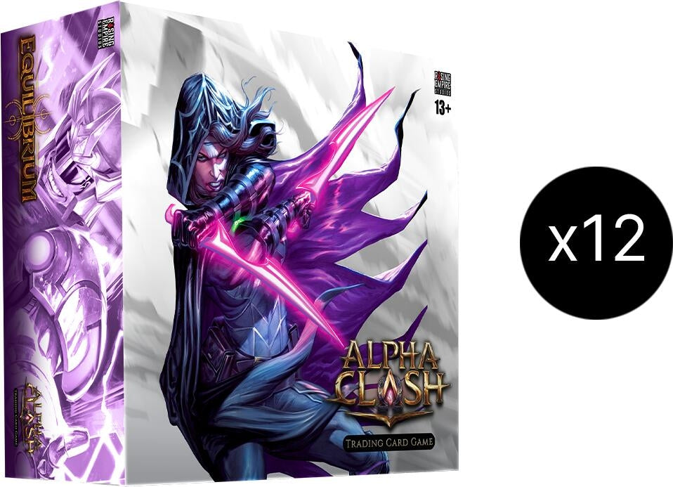 Image for Equilibrium Booster Box Case - Alpha Clash