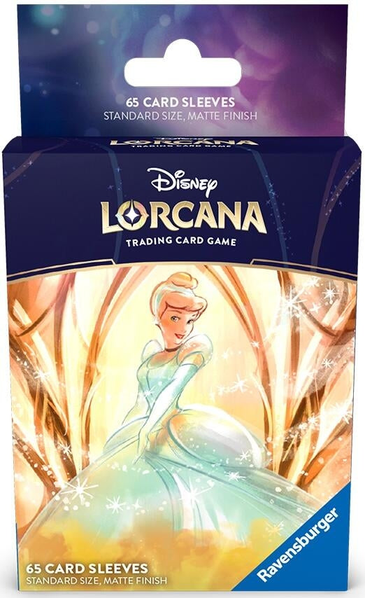 Image for Disney Lorcana Card Sleeves - Cinderella - Ballroom Sensation (65-Pack) - Card Sleeves