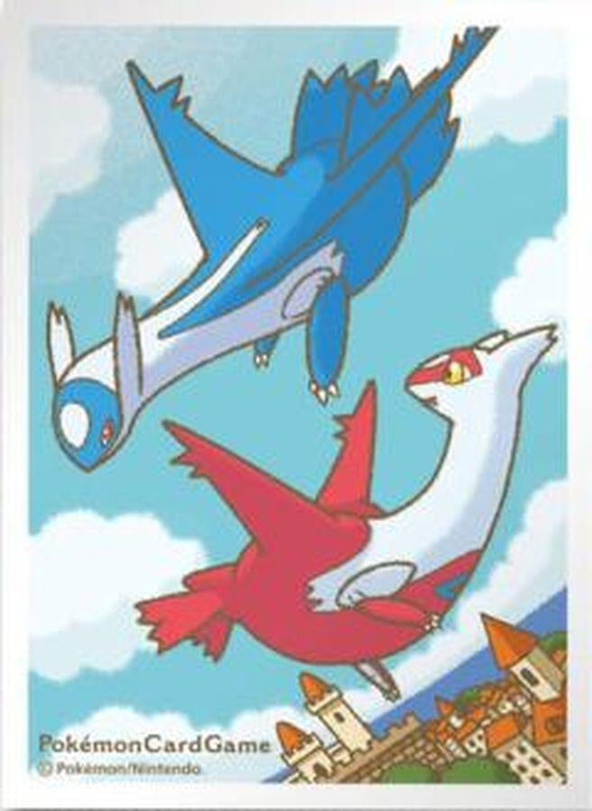 Image for Pokemon TCG: Pokemon Center Japan Exclusive Card Sleeves Latias and Latios Ver.1 -  (64-Pack) - Card Sleeves
