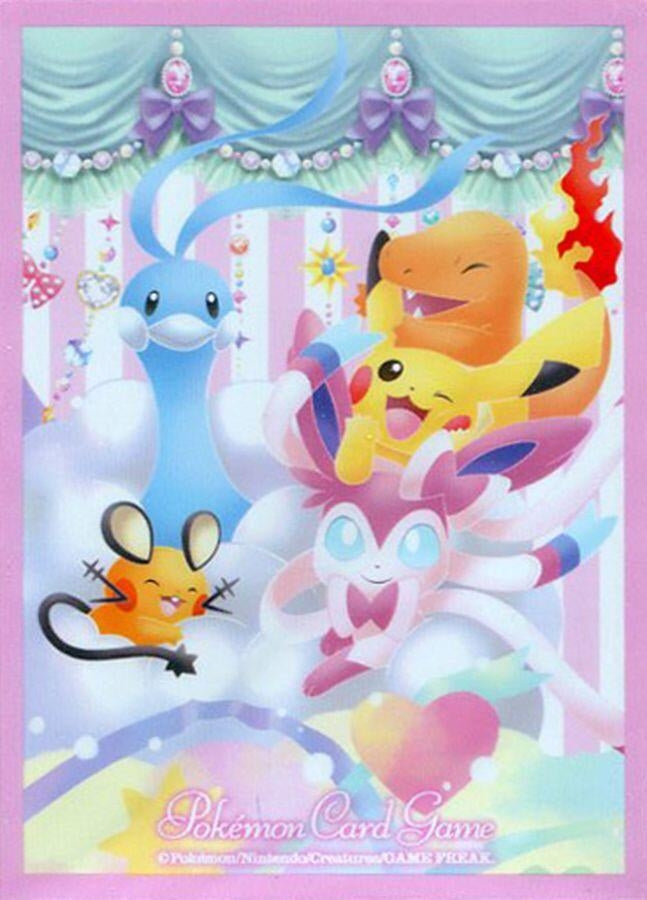 Image for Pokemon TCG: Pokemon Center Japan Exclusive Card Sleeves Pokekyun Collection Premium Pokekyun Set -  (62-Pack) - Card Sleeves