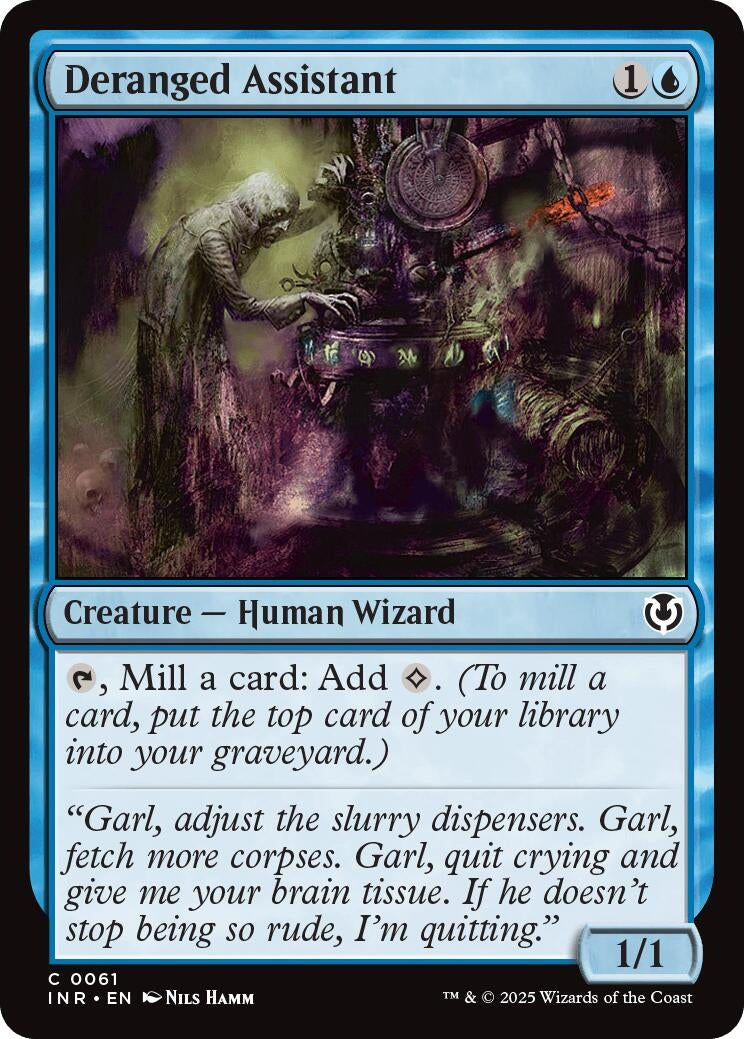 Image for Deranged Assistant (61) (Innistrad Remastered) - Magic: The Gathering