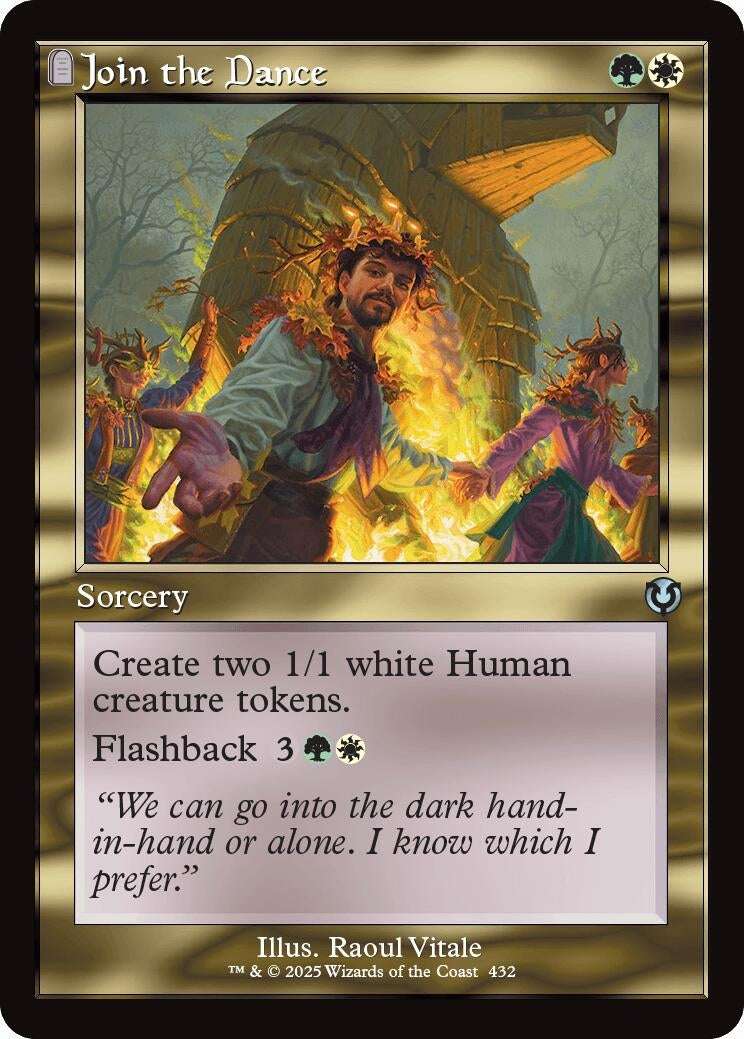Image for Join the Dance (Retro Frame) (432) (Innistrad Remastered) - Magic: The Gathering