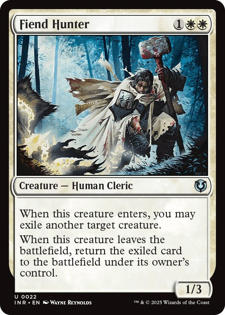 Image for Fiend Hunter (22) (Innistrad Remastered) - Magic: The Gathering