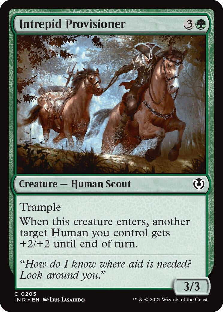 Image for Intrepid Provisioner (205) (Innistrad Remastered) - Magic: The Gathering