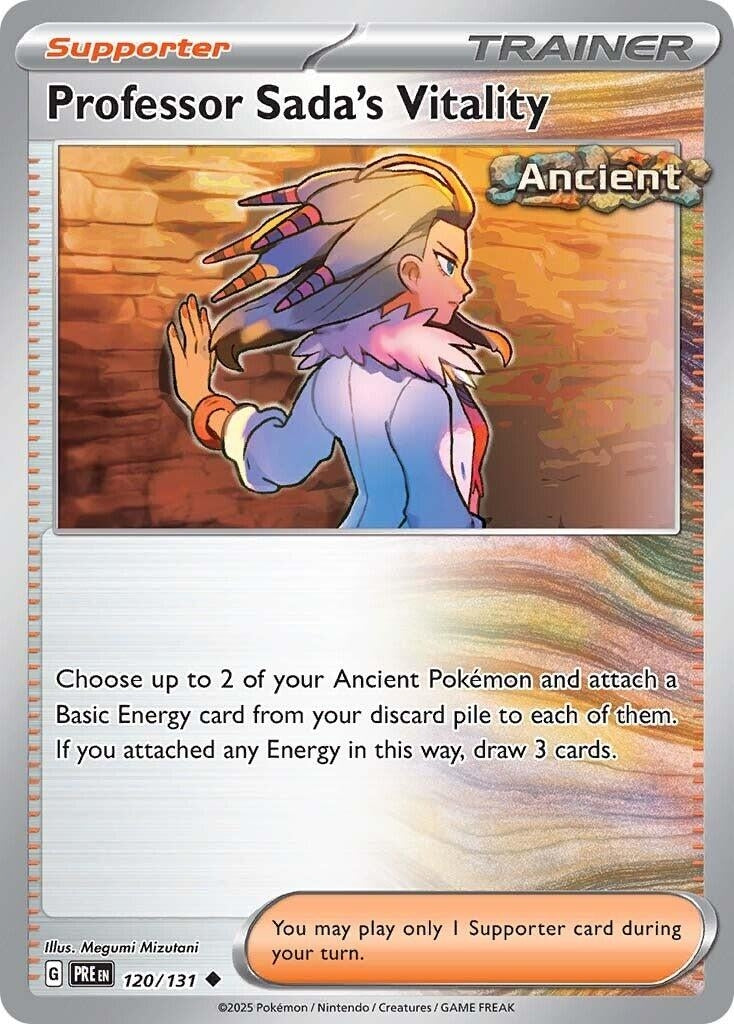 Image for Professor Sada's Vitality (120/131) (PRE) - Pokemon