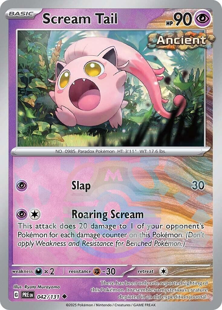 Image for Scream Tail (Master Ball Pattern) (042/131) (PRE) - Pokemon