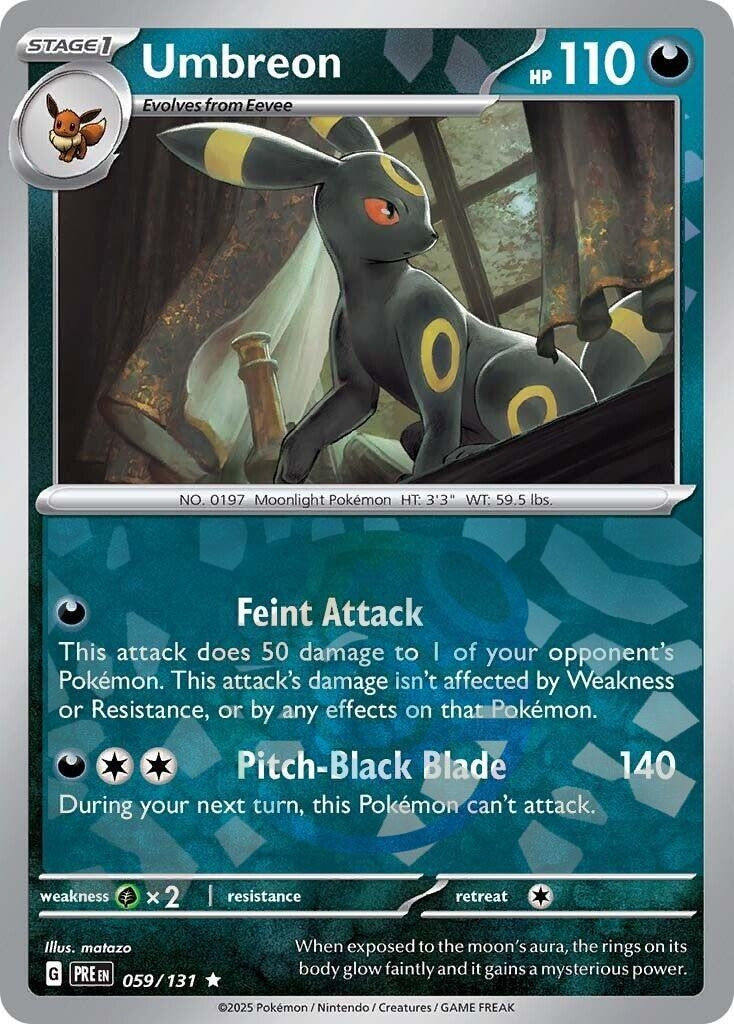 Image for Umbreon (Master Ball Pattern) (059/131) (PRE) - Pokemon