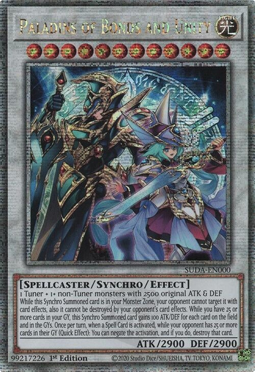 Image for Paladins of Bonds and Unity (SUDA-EN000) (SUDA) - YuGiOh