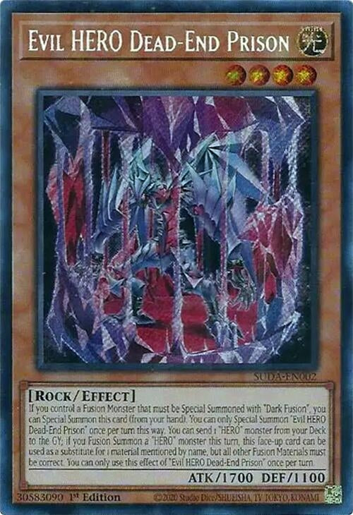 Image for Evil HERO Dead-End Prison (SUDA-EN002) (SUDA) - YuGiOh