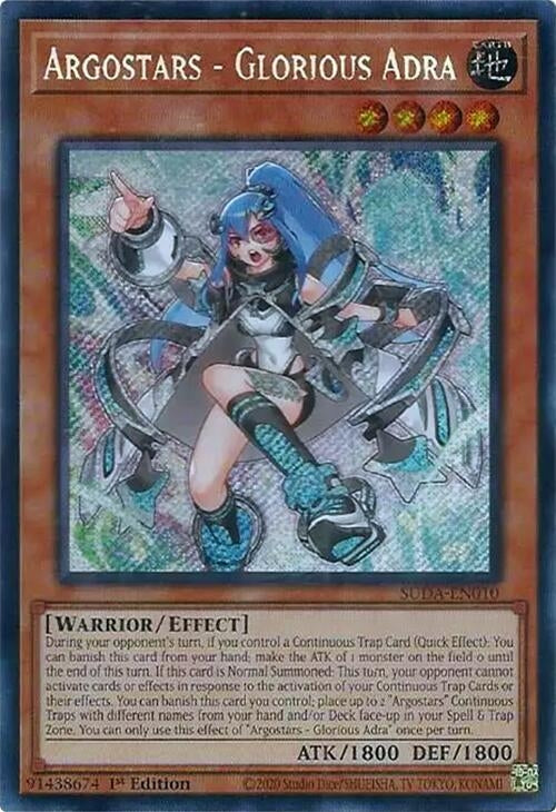 Image for Argostars - Glorious Adra (SUDA-EN010) (SUDA) - YuGiOh