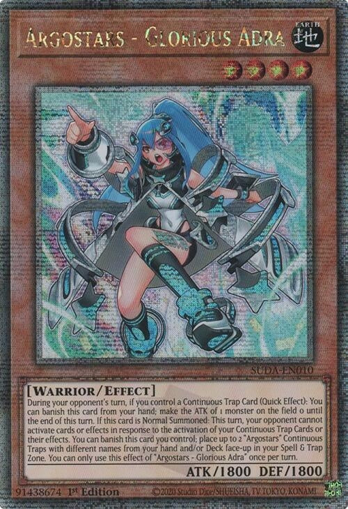 Argostars - Glorious Adra (Quarter Century Secret Rare) (SUDA-EN010) (SUDA)