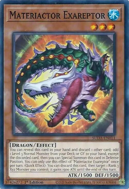 Image for Materiactor Exareptor (SUDA-EN011) (SUDA) - YuGiOh